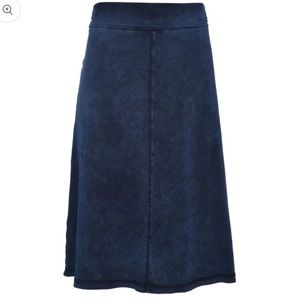 Jay Basics Denim Knee Length Skirt